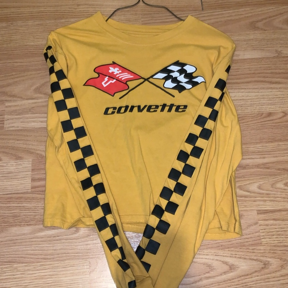 Corvette Cropped Long Sleeve